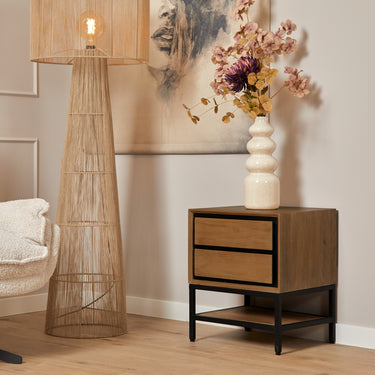 Nachtkastje RichWood | Naturel | 45 cm