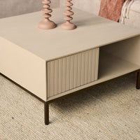 Starfurn Salontafel Madison Zand | 80x80 cm