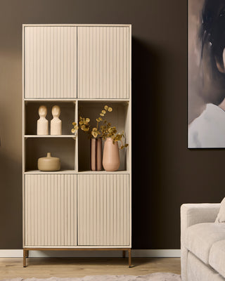 Vakkenkast Madison Zand - zand en beige - Mooier Thuis