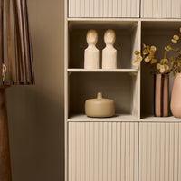 Starfurn Vakkenkast Madison Zand | 90 cm - Mooier Thuis