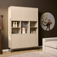 Starfurn Vakkenkast Madison XL Zand | 135 cm