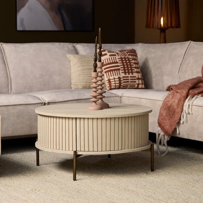 Salontafel Madison zand | 80 cm