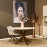Ronde eettafel Madison | Zand - zand en beige - Mooier Thuis (3)