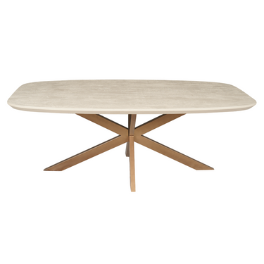 Deens ovale eettafel Madison | Zand | 160 cm