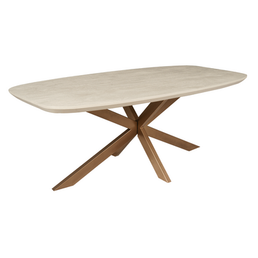 Deens ovale eettafel Madison | Zand | 240 cm