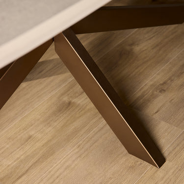 Deens ovale eettafel Madison | Zand | 280 x 120 cm