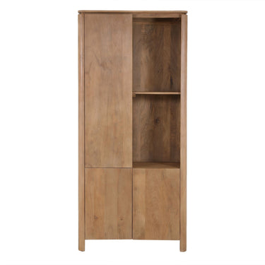 Vakkenkast Dallas - mangohout naturel 90 cm