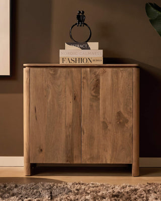 Dressoir Dallas - mangohout naturel 100 cm - Mooier Thuis