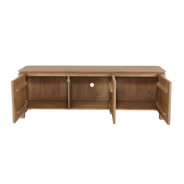Staande TV-meubel Dallas - mangohout naturel 165 cm