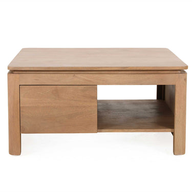 Salontafel Dallas - mangohout naturel 80 cm