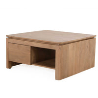 Salontafel Dallas - mangohout naturel 80 cm - afbeelding 2