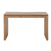 Bureau Dallas naturel mangohout 130 cm
