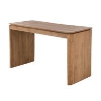Bureau Dallas naturel mangohout 130 cm