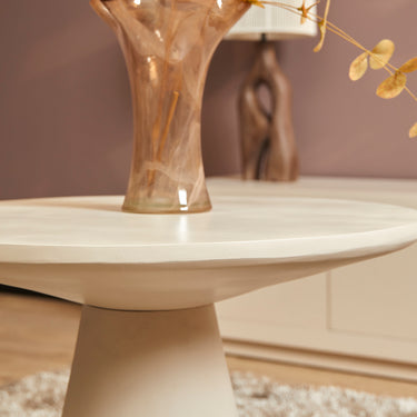 Salontafel Bellis zand | Ø50 cm