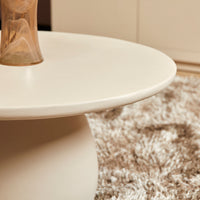 Starfurn Salontafel Mosi zand | Ø70 cm - Mooier Thuis