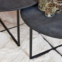 Starfurn Salontafel Arlington | Set van 2 Zwart