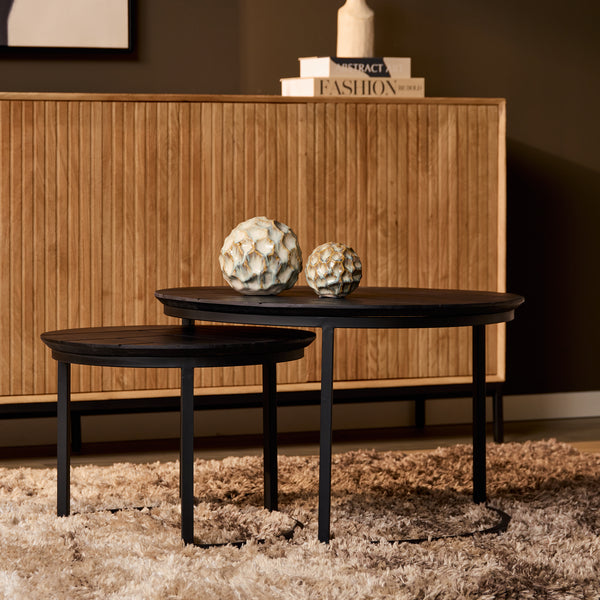 Wooden coffee tables