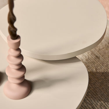 Salontafel Mirre zand | Ø70 cm
