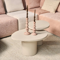 Starfurn Salontafel Mirre zand | Ø70 cm - Mooier Thuis