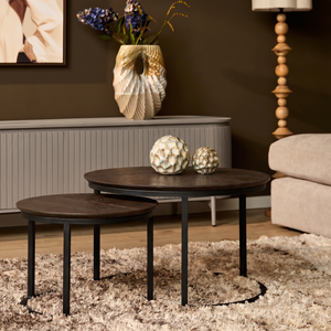 Salontafelset Otik Bruin | 2-delig