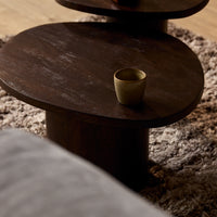 Salontafel Mirre | Bruin | Set van 2 - afbeelding 2