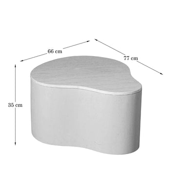 Salontafel Lovi zand | 77 cm