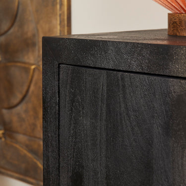 Dressoir Brussel zwart 3-deurs | 150 cm