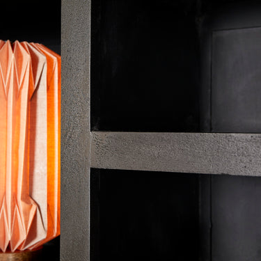 Vakkenkast Brussel Zwart XL | 160 cm