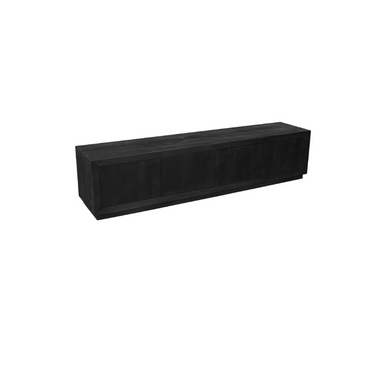 TV-meubel Brussel Zwart | 200 cm