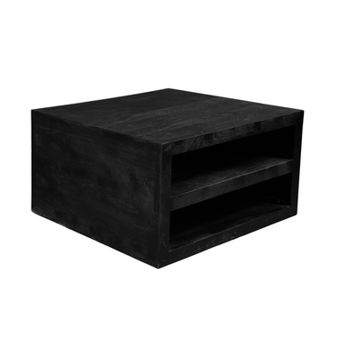 Salontafel Brussel zwart | 80x80 cm