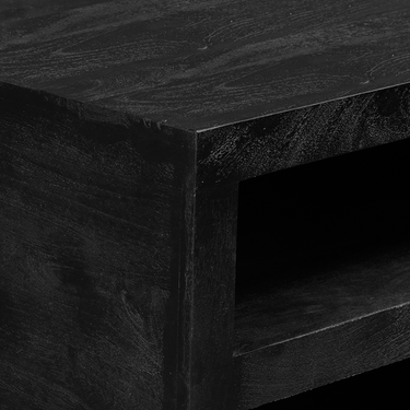 Salontafel Brussel zwart | 80x80 cm