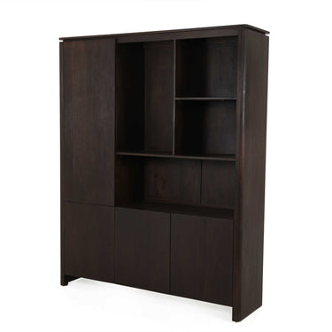 Vakkenkast Dallas XL - mangohout bruin 160 cm