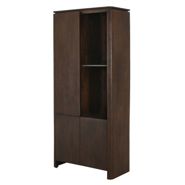 Vakkenkast Dallas - mangohout bruin 90 cm