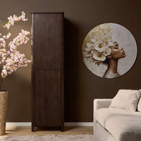 Kabinetkast Dallas - mangohout bruin 55 cm - Mooier Thuis