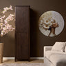 Kabinetkast Dallas - mangohout bruin 55 cm dressoir - sfeervol in een Industrieel, Modern, Landelijk interieur - Mooier Thuis