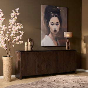 Sideboard Dallas - Mango massiv braun 210 cm