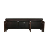 Staande TV-meubel Dallas - mangohout bruin 165 cm - afbeelding 2