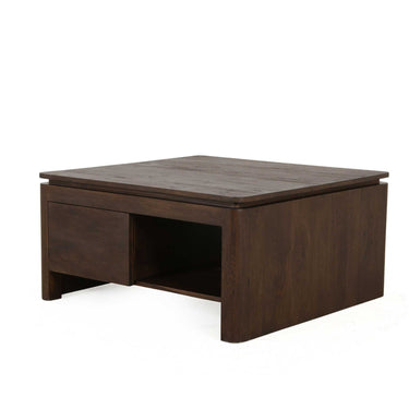 Salontafel Dallas - mangohout bruin 80 cm