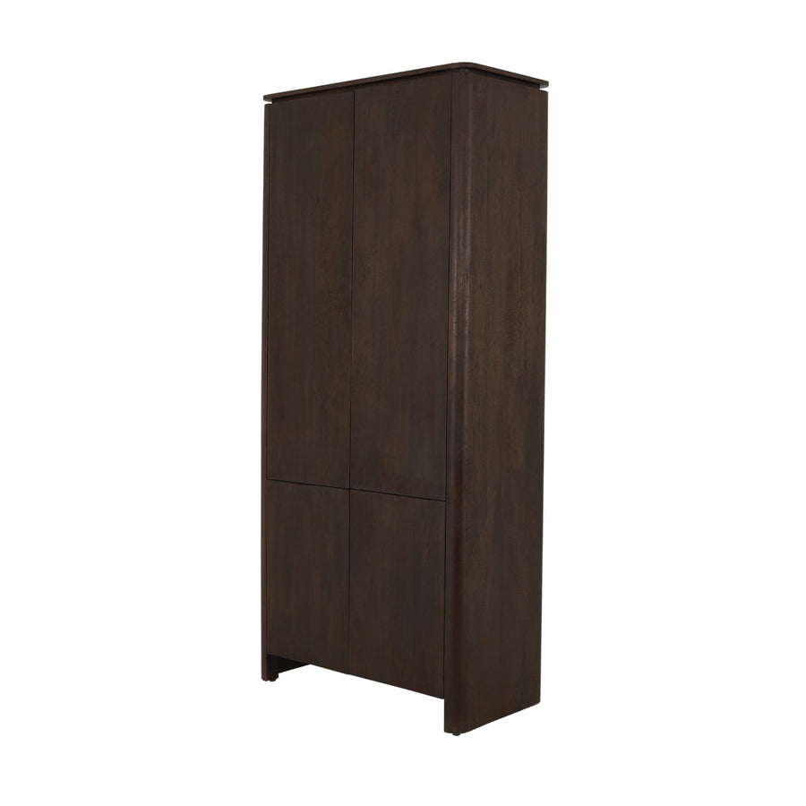 Cabinet Dallas brown mango wood 90 cm – Zijwanden als poten