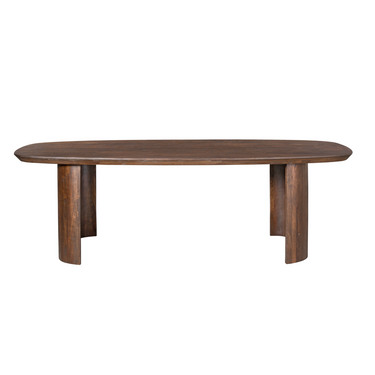 Mangohout eettafel Maré | Bruin | 200 cm