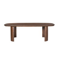 Starfurn Mangohout eettafel Maré | Bruin | 300 cm