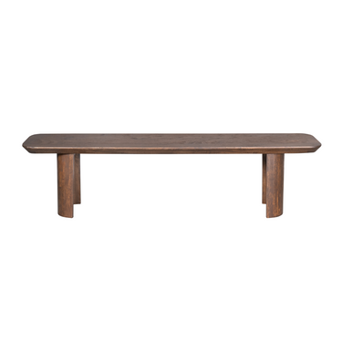 Eetkamerbank Maré bruin | 220 cm