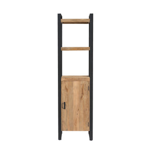Boekenkast Britt naturel mangohout 55 cm