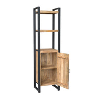 Boekenkast Britt naturel mangohout 55 cm
