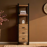 Boekenkast Britt naturel | 55 cm - afbeelding 4