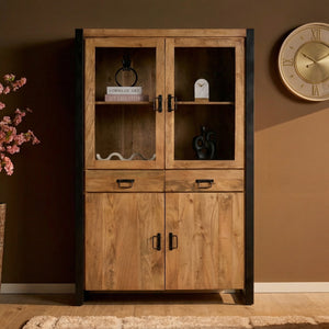 Vitrine Britt natur | 115 cm