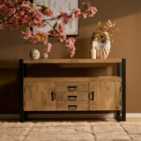 Dressoir Britt naturel - naturel en bruin - Mooier Thuis (4)