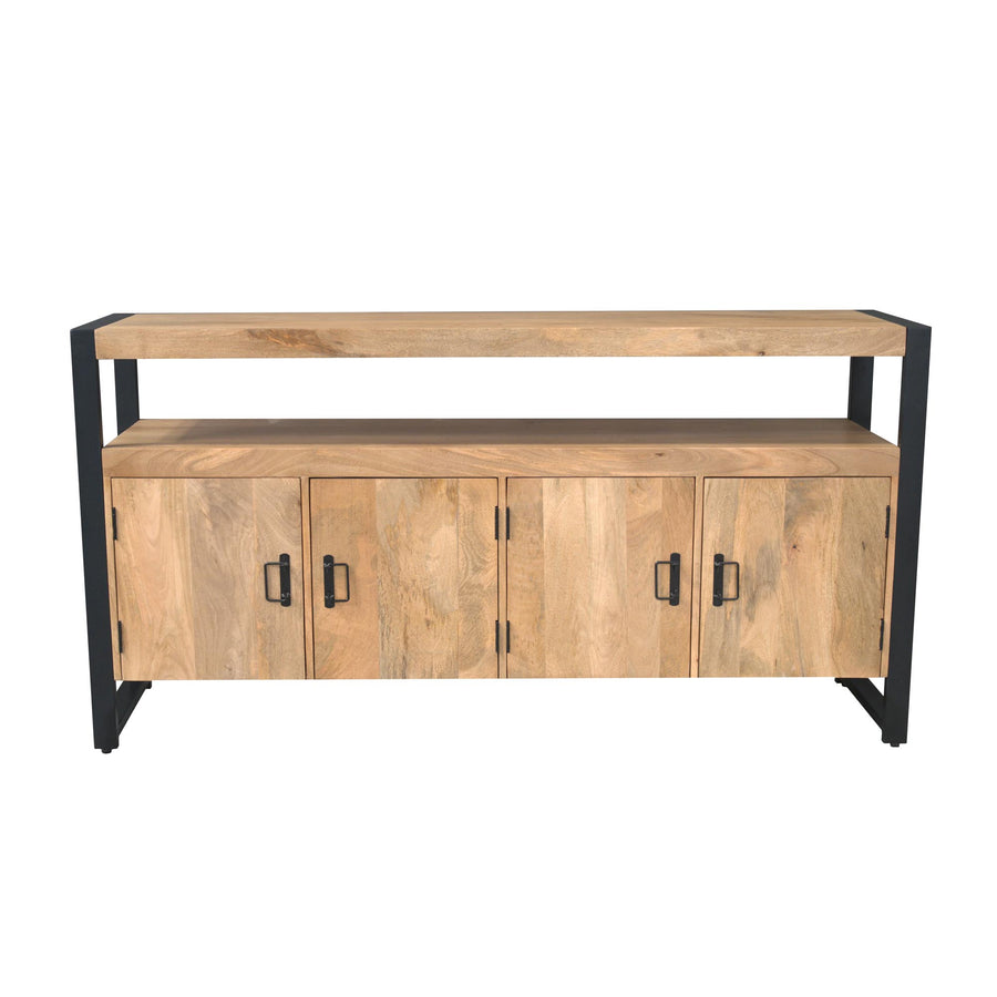 Dressoir Britt naturel – Open vak over de volle breedte