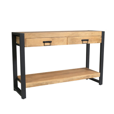 Sidetable Britt 120 cm schuin van voren gezien