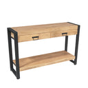 Sidetable Britt van bovenaf met inlegwerk in het blad